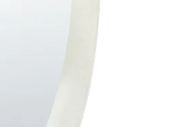 Specchio AUDES 60 cm 90 cm Velluto Bianco sporco