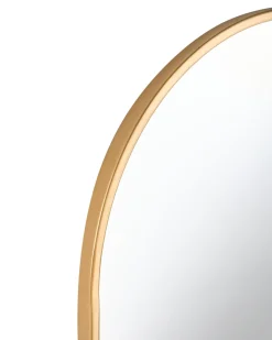 Specchio AZEVILLE 46 cm 122 cm Metallo Oro