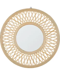 Specchio BACATA 60 cm 60 cm Bambù Naturale