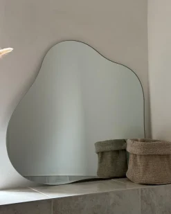 Specchio BAGNEUX 50 cm 55 cm Argento
