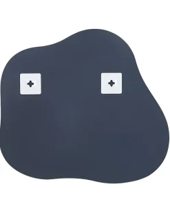Specchio BAGNEUX 50 cm 55 cm Argento