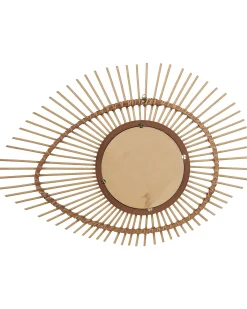Specchio BARIO 63 cm 45 cm Bambù Naturale