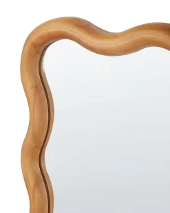 Specchio BEFFES 50 cm 72 cm Legno di pino Naturale