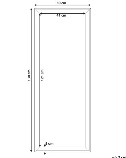 Specchio BENON 50 cm 130 cm Bianco sporco