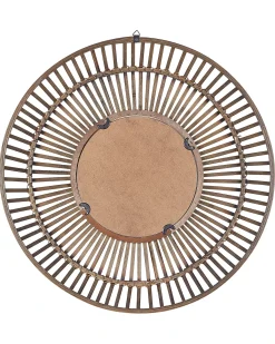 Specchio BLASITO 66 cm 66 cm Bambù Marrone