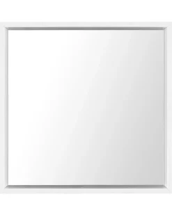 Specchio BRIGNOLES 50 cm 50 cm Bianco
