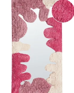 Specchio CAGERI 41 cm 75 cm Cotone Rosa