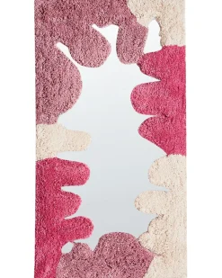 Specchio CAGERI 41 cm 75 cm Cotone Rosa