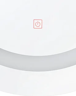 Specchio da bagno con luce LED SELUNE 58 cm 58 cm Argento