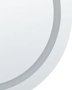 Specchio da bagno con luce LED COURSEULLES 79 cm 79 cm Argento