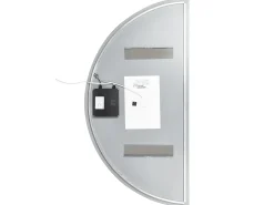 Specchio da bagno con luce LED LOUE 60 cm 120 cm Argento