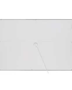 Specchio da bagno con luce LED ARGENS 80 cm 60 cm Argento