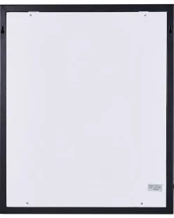 Specchio da bagno con luce LED ODENAS 50 cm 60 cm Nero