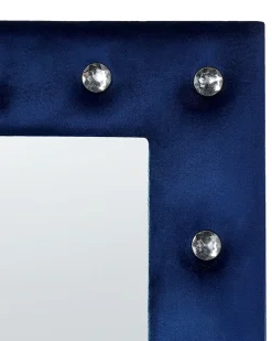 Specchio da terra ANSOUIS 150 cm Velluto Blu marino