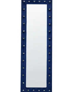 Specchio da terra ANSOUIS 150 cm Velluto Blu marino
