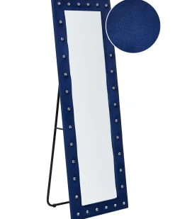 Specchio da terra ANSOUIS 150 cm Velluto Blu marino