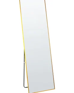 Specchio da terra BEAUVAIS 156 cm Metallo Oro
