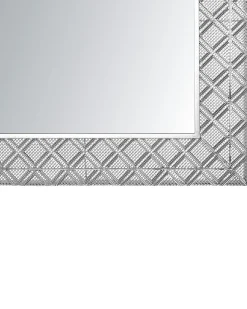 Specchio EVETTES 80 cm 80 cm Metallo Argento