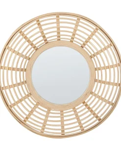 Specchio HANUA 60 cm 60 cm Bambù Naturale