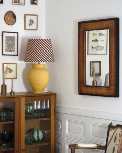 Specchio IGUALA 54 cm 74 cm Bambù Frassino naturale