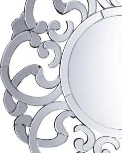 Specchio MORNAIX 70 cm 70 cm Argento