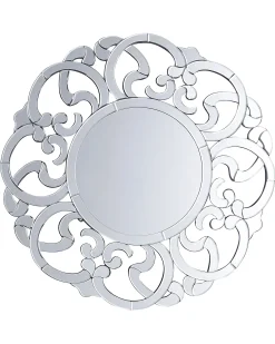 Specchio MORNAIX 70 cm 70 cm Argento