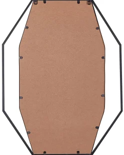 Specchio NIRE 60 cm 80 cm Metallo Grigio grafite