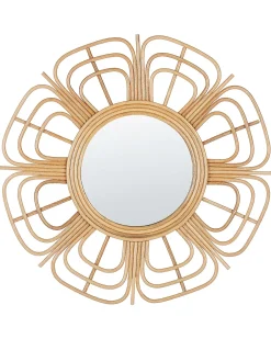 Specchio PASAKU 60 cm 60 cm Rattan Naturale