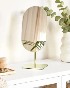 Specchio per make-up CANTAL Oro