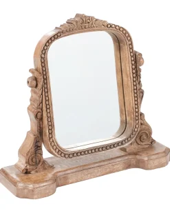 Specchio per make-up DISZNA Marrone