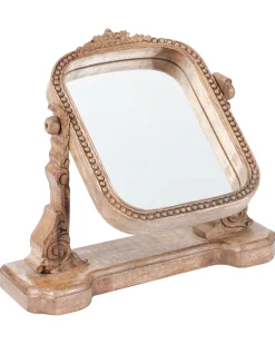 Specchio per make-up DISZNA Marrone