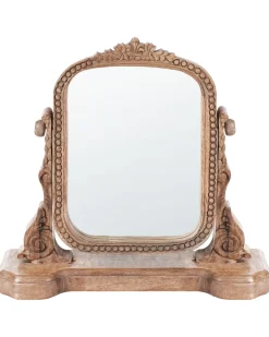Specchio per make-up DISZNA Marrone