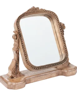 Specchio per make-up DISZNA Marrone