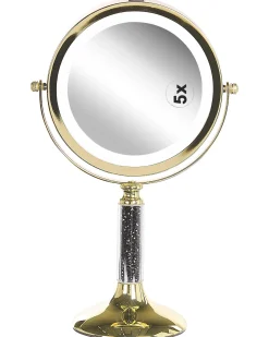 Specchio per make-up LED BAIXAS Oro