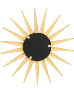 Specchio PERELLI 60 cm 60 cm Metallo Oro