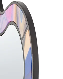Specchio PULNOY 72 cm 80 cm Rosa