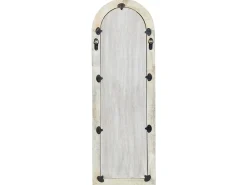 Specchio SARRY 31 cm 91 cm Legno di mango Bianco