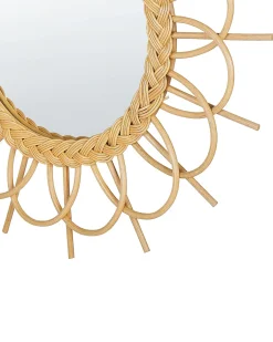 Specchio TELAKIA 60 cm 60 cm Rattan Naturale