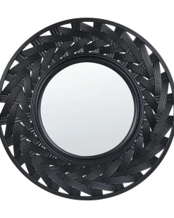 Specchio TIERGA 60 cm 60 cm Nero