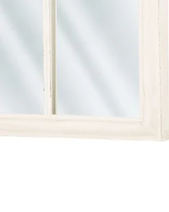 Specchio TRELLY 62 cm 113 cm Metallo Bianco