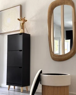 Specchio TRIZAY 57 cm 120 cm Legno Marrone