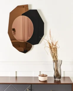 Specchio TROYON 62 cm 80 cm Oro rosa