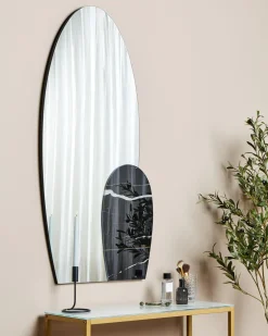 Specchio VIERZON 58 cm 120 cm Nero