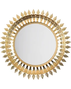 Specchio VOREY 60 cm 60 cm Metallo Oro