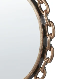 Specchio YEBRA 46 cm 46 cm Oro