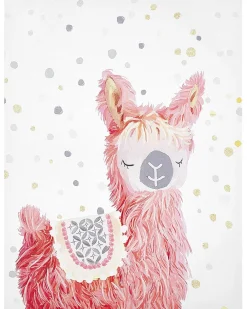 Stampa su tela AFASSA Motivo animale 60 x 80 cm Rosa