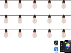 Stringa di luci LED per esterni ITILLEQ con App Multicolore