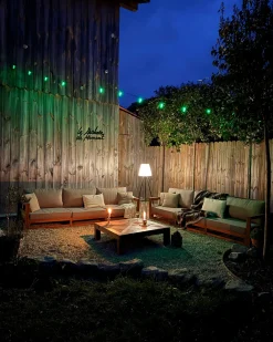 Stringa di luci LED per esterni ITILLEQ con App Multicolore