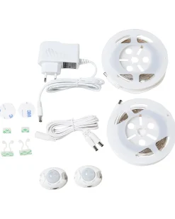 Striscia LED ATRATO 240 cm con sensore di movimento Bianco