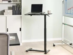 Supporto manuale regolabile per laptop SCHOLA Nero 70 cm 40 cm